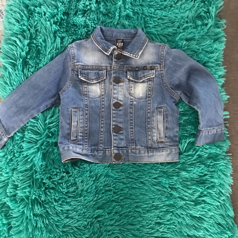 Baby Zara Jean jacket 12-18 M